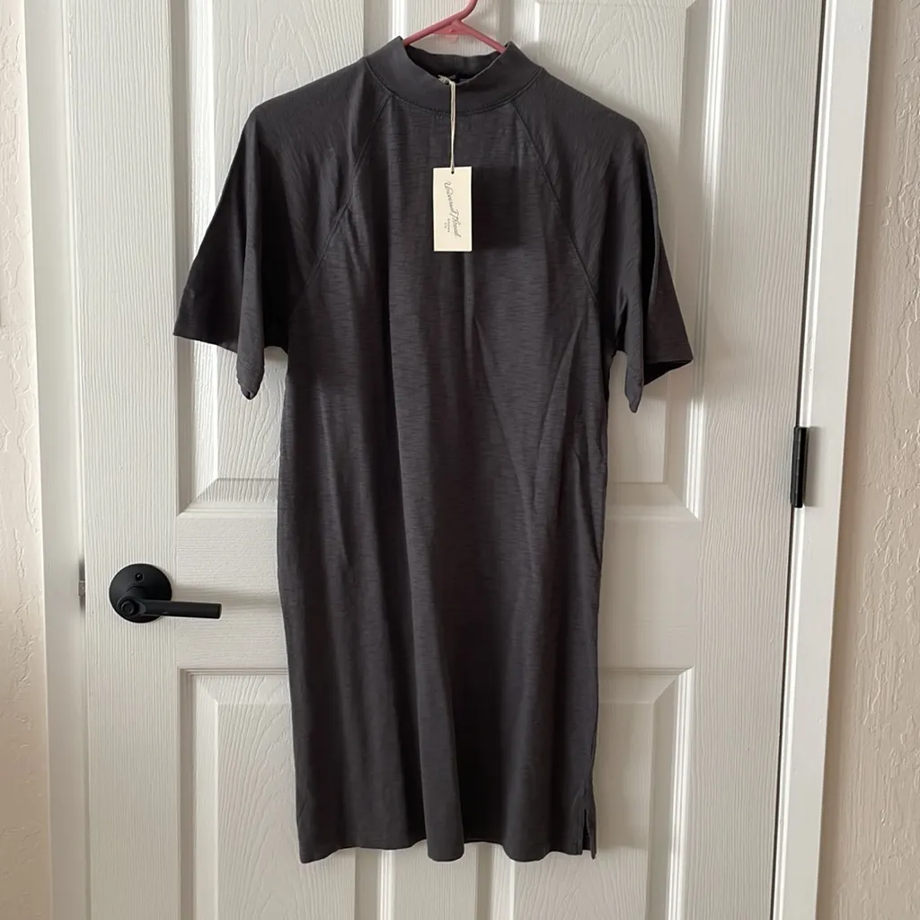 Universal Thread 100% cotton mock neck t shirt dress - Image 3