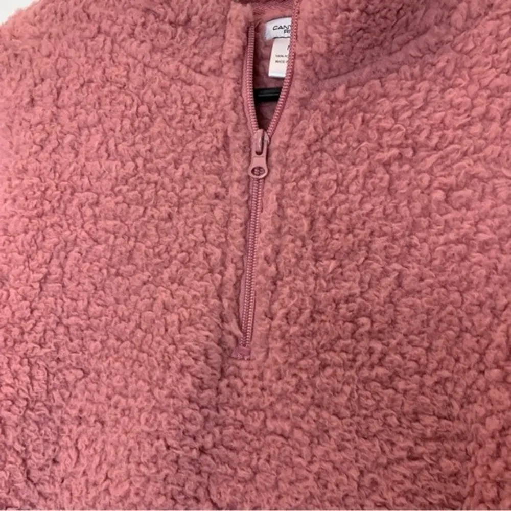NWOT Canyon River Women's Sherpa Sweatshirt Size Medium Pink - Image 3