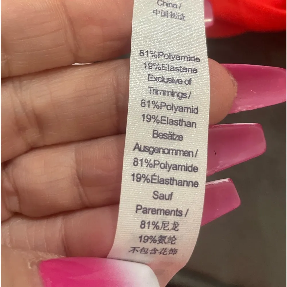 CRZ Red Butterluxe Racerback Workout Tank Top - Image 7