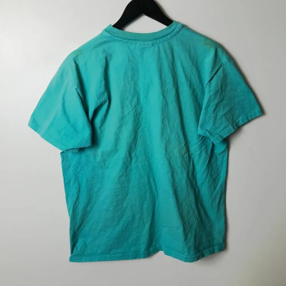 Vintage Distressed 8th Biennal Conference On The Biology T Shirt Blue XL - Image 13