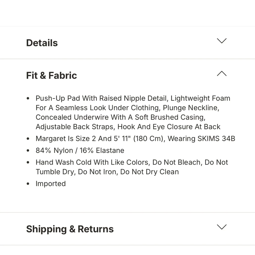 Skims Ultimate Nipple Bra Onyx Black NWT Size 30D 32B 34A TAGGED 30D sister size - Image 6