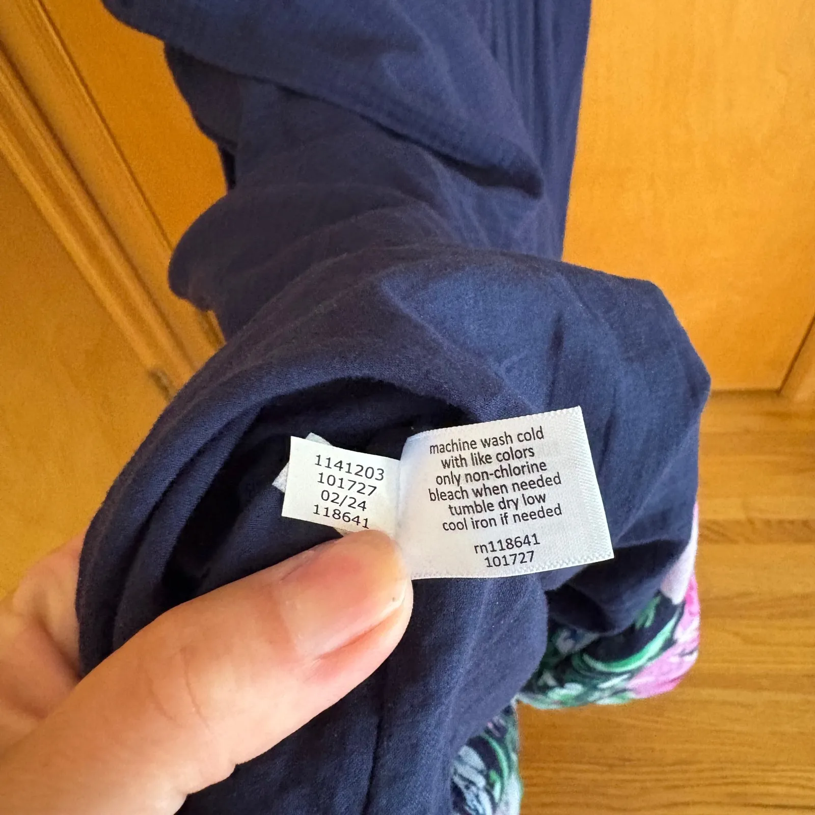 Lane Bryant Women's Navy Blue Floral Print Maxi Dress Size 18‎ - Image 6