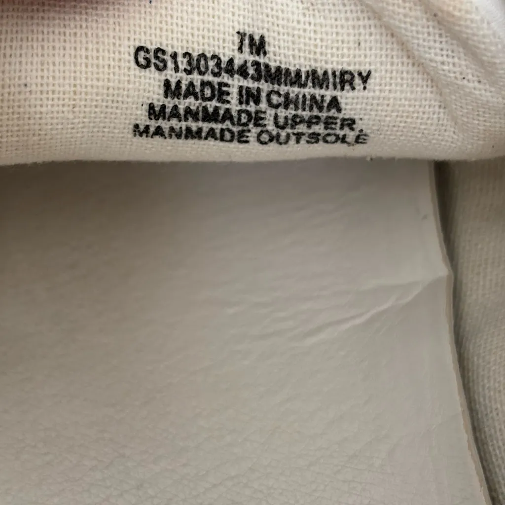 MIA White and Tan Casual Women’s  Krew WCE Malta Sneakers Size 7 - Image 8