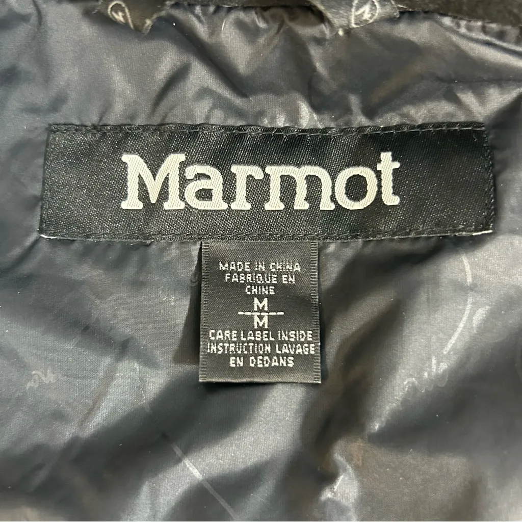 Marmot Black Vest Size M - Image 9