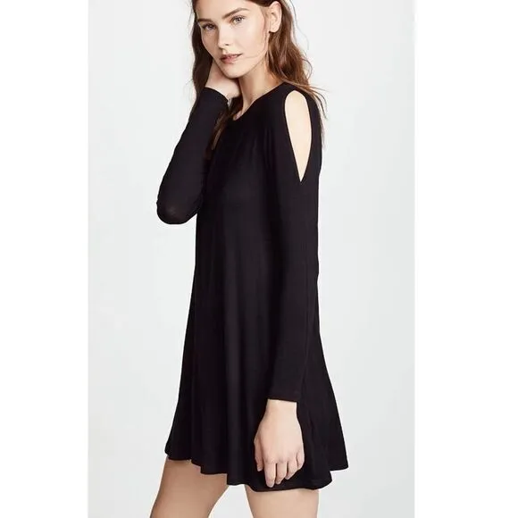 LNA Lucia Dress black XS‎ cut out sleeve - Image 2