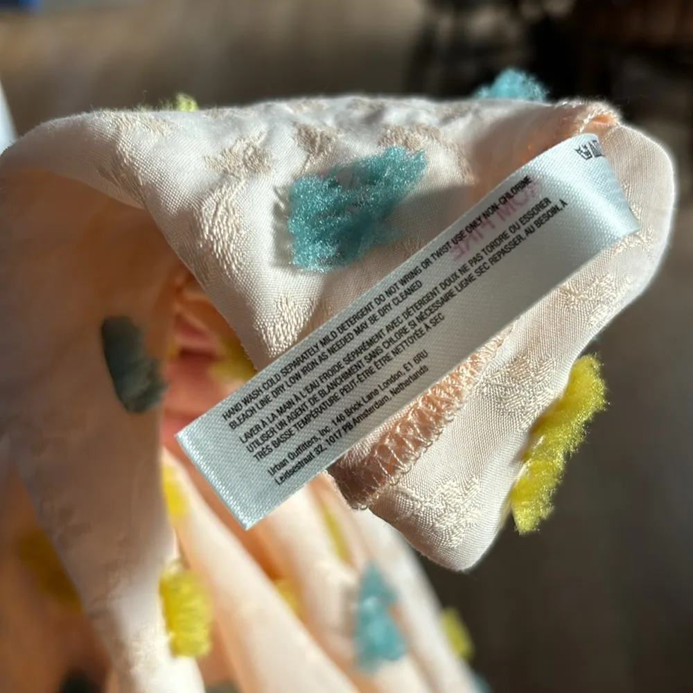 NWT Anthropologie Scallop Babydoll Midi Dress Sz Large Softgirl Cottagecore - Image 14