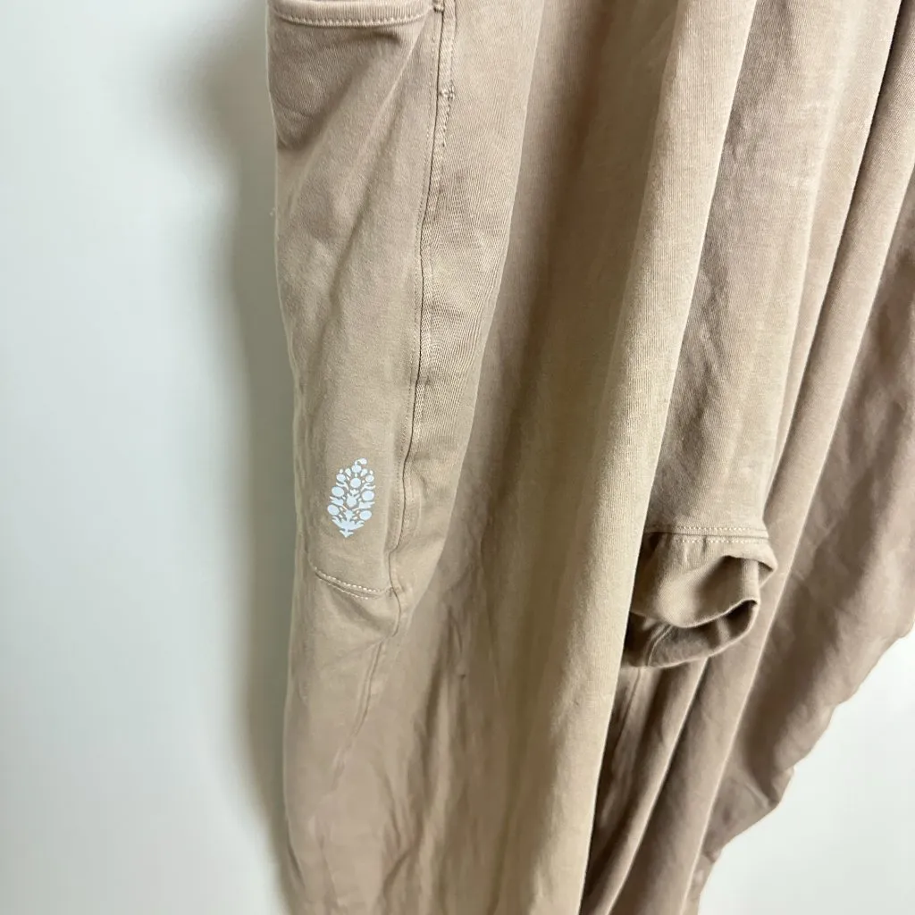 FREE PEOPLE Movement Hot Shot Onesie in Mocha Latte Size Small - Image 9