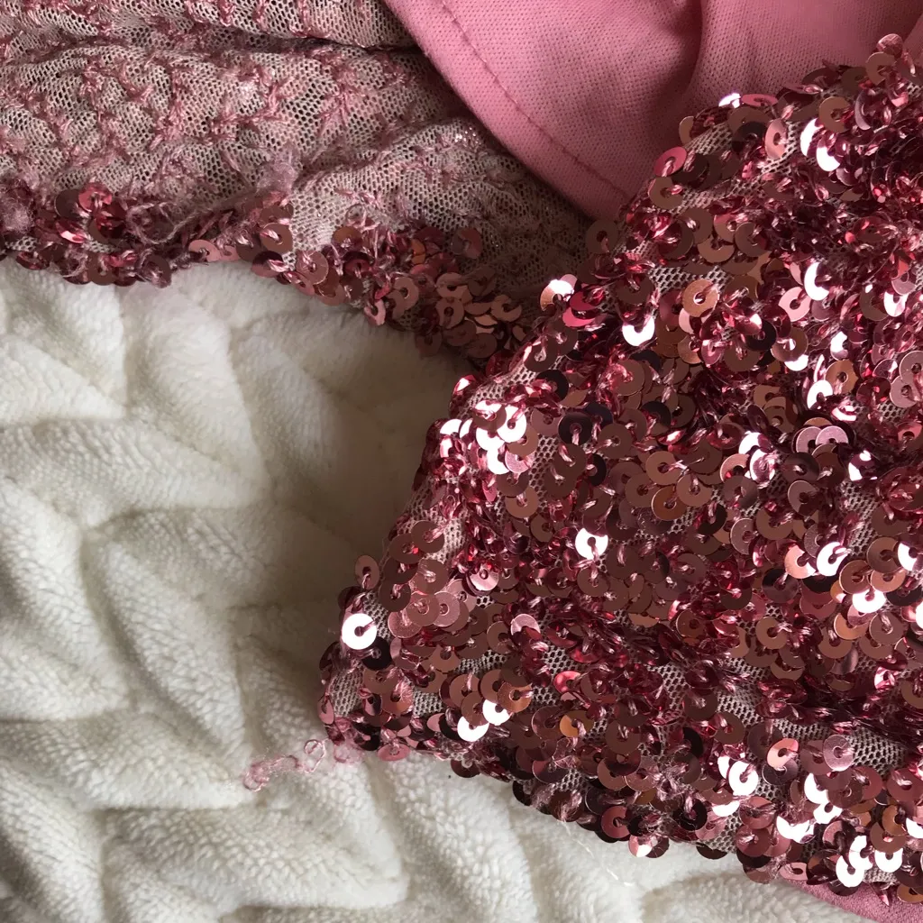 Sequin One Shoulder Open Back Long Gown - Image 12