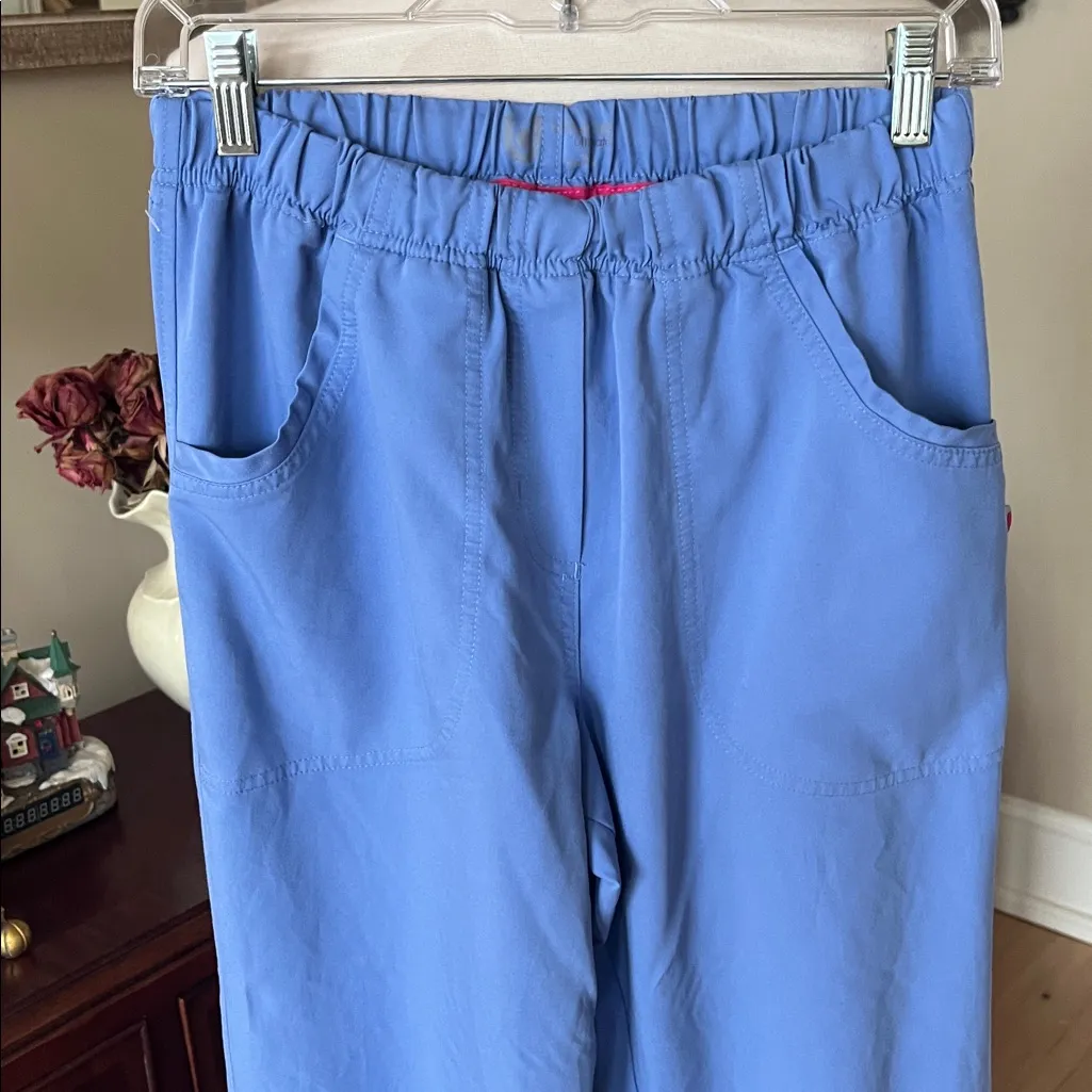Urbane Ultimate Scrubs Pants XS Tall Periwinkle Blue - Image 7