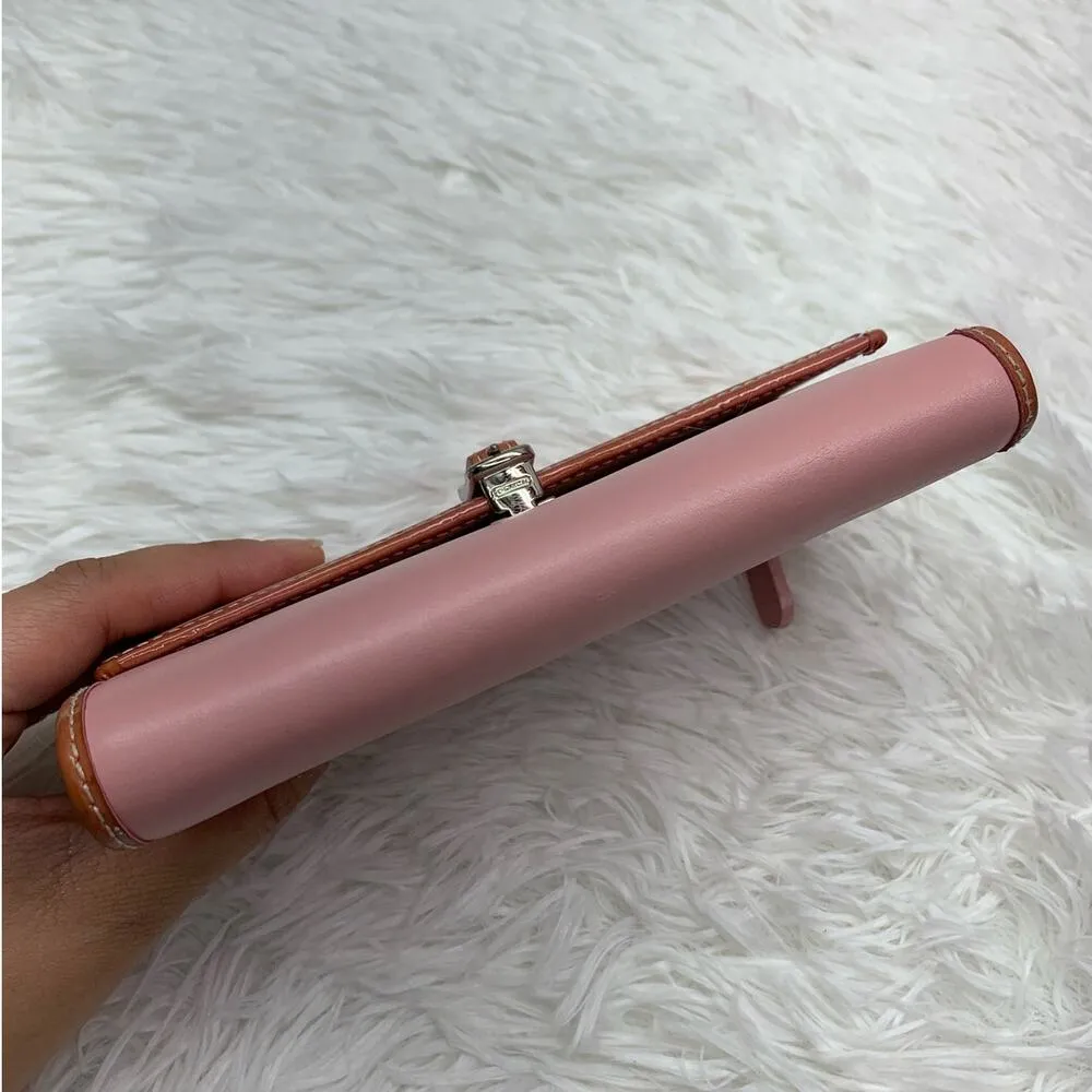 Vintage y2k COACH Pink Wallet - Image 4