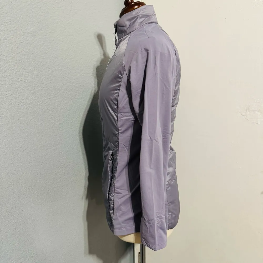 32 Degrees Cool Women's Lavender Windbreaker Zippered Stretchy Jacket Size S - Image 7