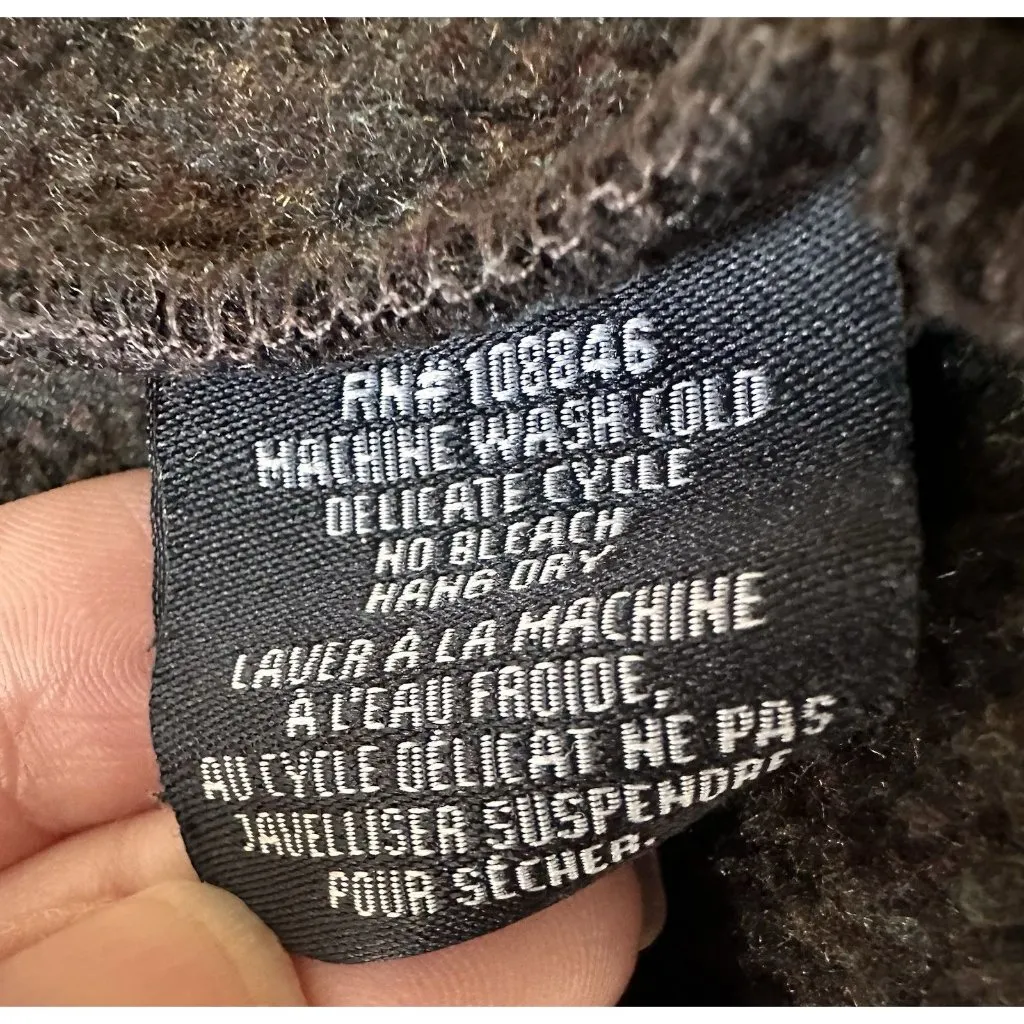 Kuhl Womens Small Brown Kashmira Fleece Full Zip Up Sweater Jacket Hiking Camp - Image 6