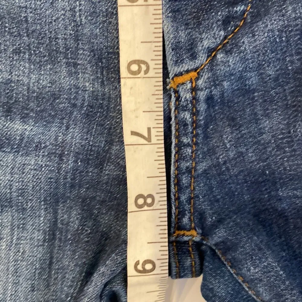 True Religion Halle Mid Rise Super Skinny Denim Medium Wash Blue Jeans Sz 25 - Image 13