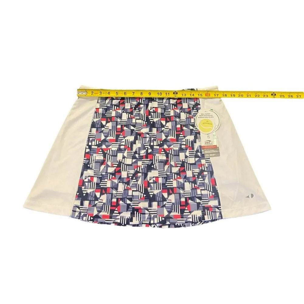 Women's Grand Slam Performance‎ Pickleball Skort XL Navy White Ball Pocket NWT - Image 4