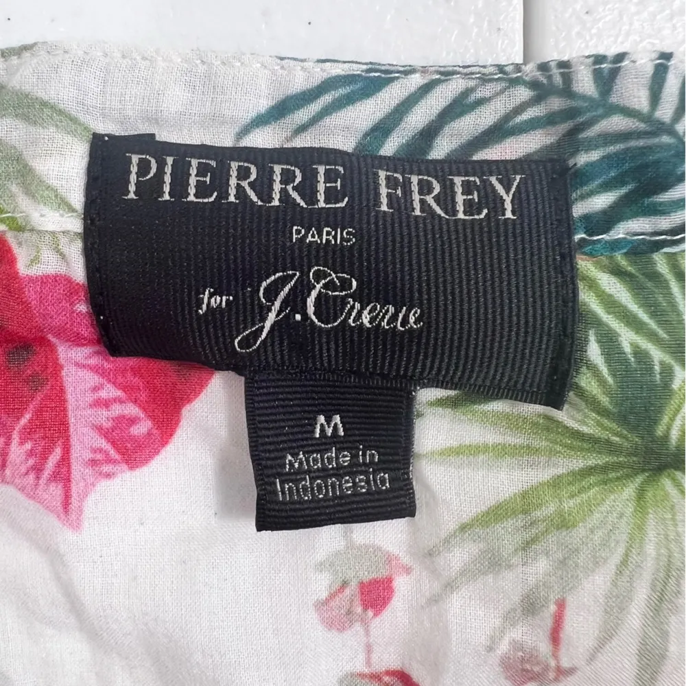 Pierre Frey X J Crew Tropical Floral Cover-Up Tunic Dress - Image 5