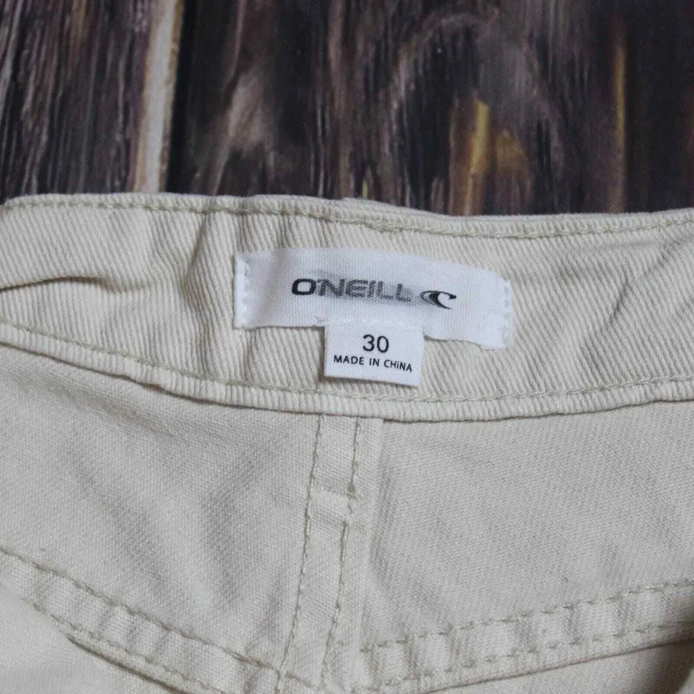 O'Neill -‎ Angus Bone Denim Shorts - Size 30 - NWT - Image 6