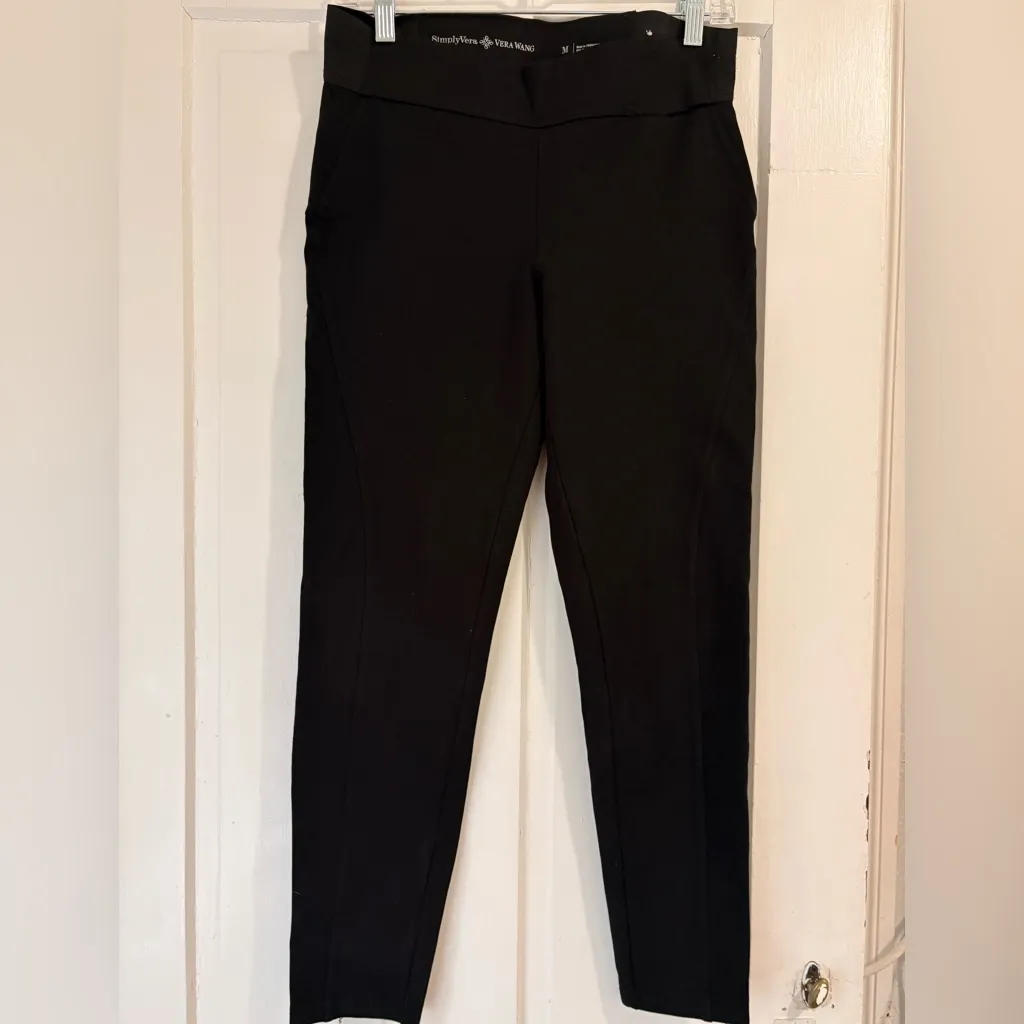 Simply Vera Vera Wang Black Skinny Pants - Image 2