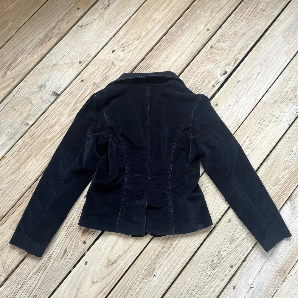 Austin Clothing Co Women's Black Corduroy Western Style Jacket Size S - Image 2