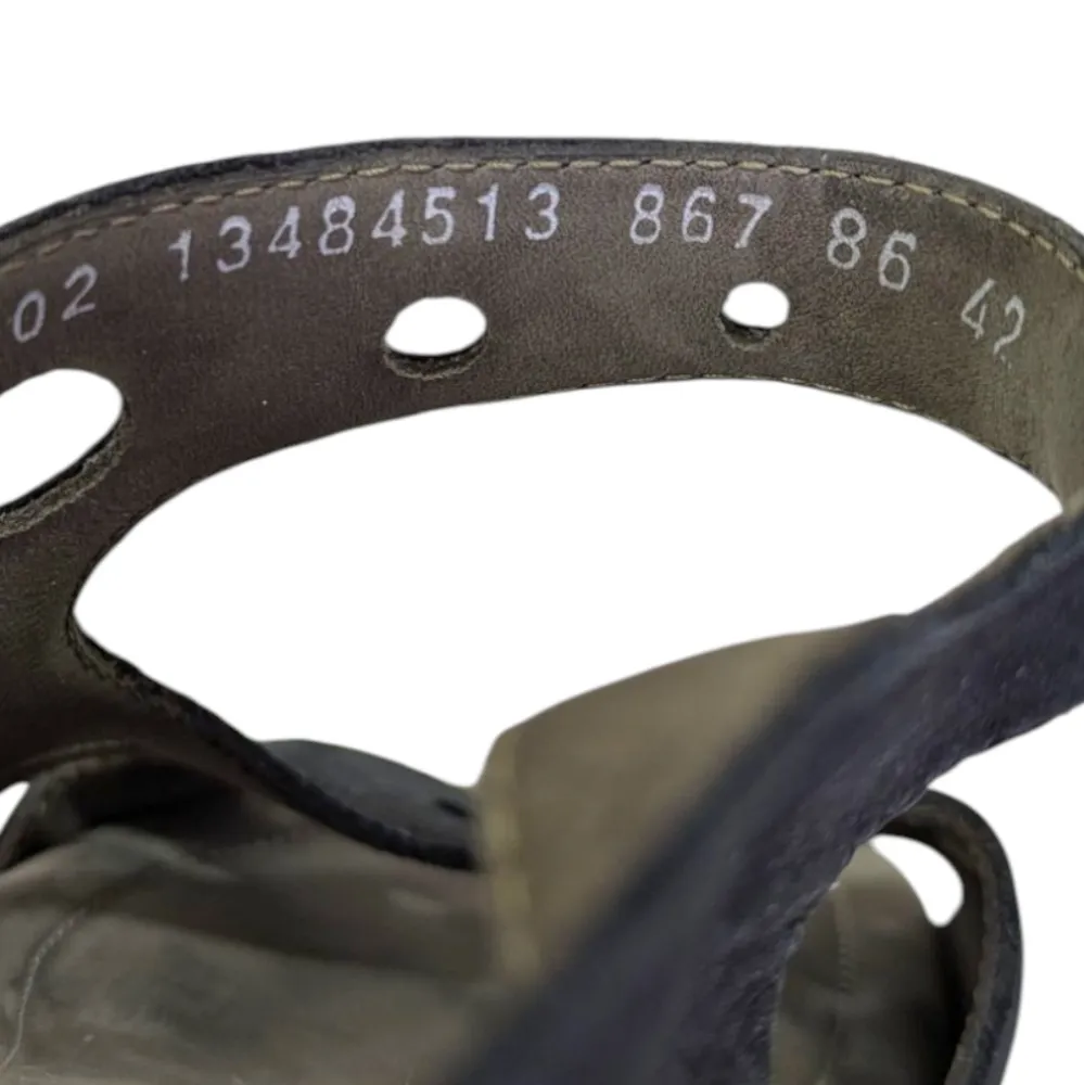 Mephisto Phiby Perforated Sandals GUC $295 Size 42 US 12 S3452 Black - Image 11