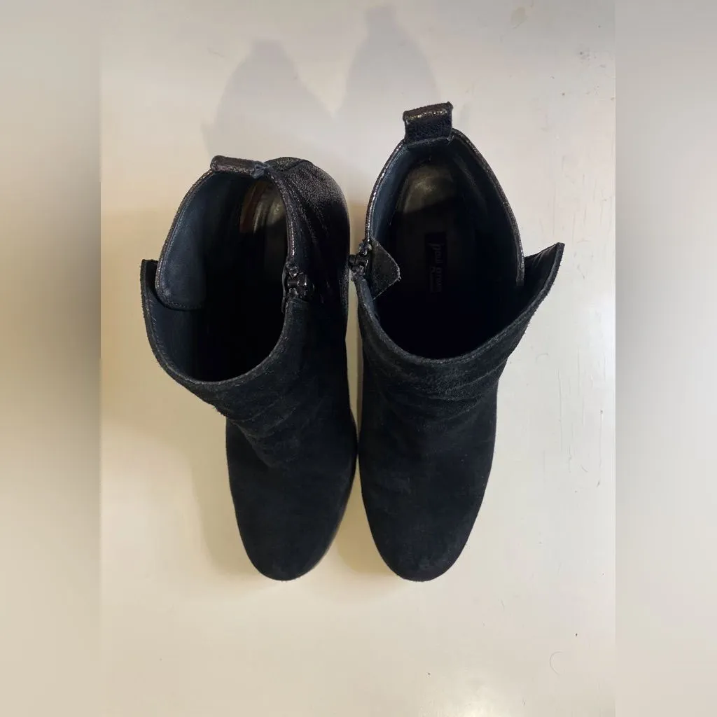 Paul Green Women’s Black Heeled‎ Ankle Boots Sleek Design Size 9 - Image 7