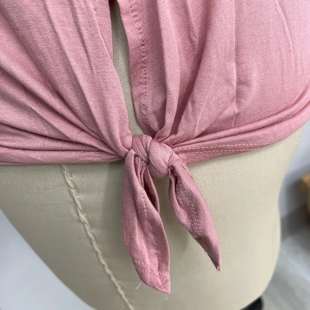 Thyme & Honey Tie Waist Top 1X - Image 6