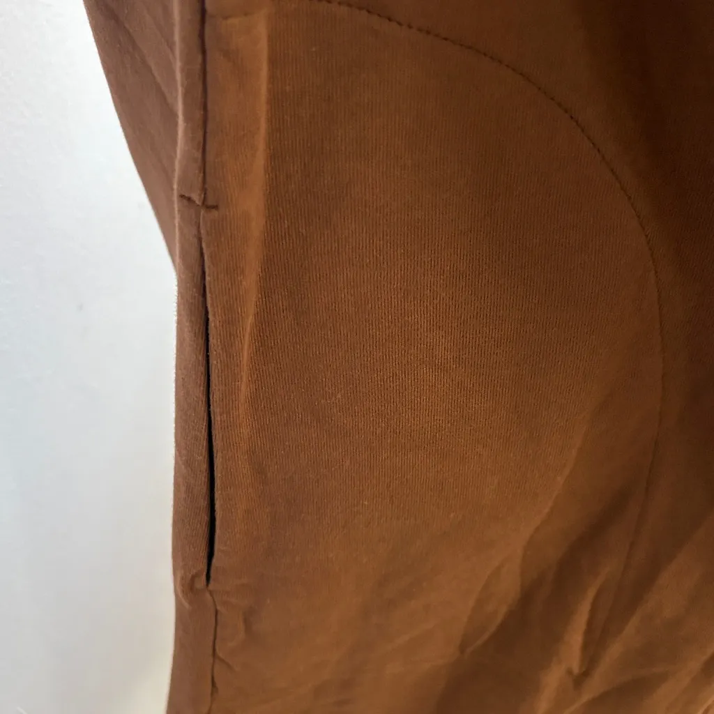 Old Navy Sleeveless Chocolate Midi Dress - Image 2