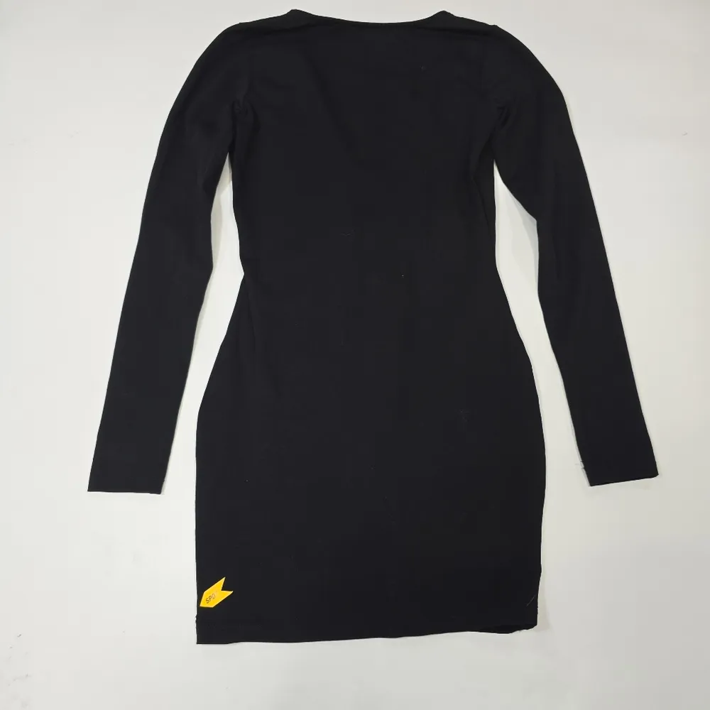 Superdown Maris Deep V Mini Dress in Black   Xs or s - Image 11
