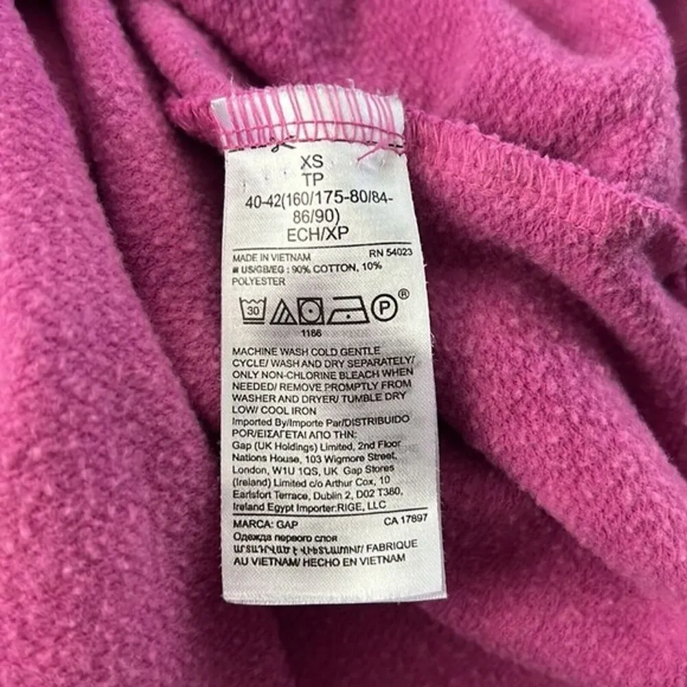 Gap Shirt Womens XS Purple Tie Dye Vintage Soft Crewneck Sweatshirt Basic Casual - Image 7