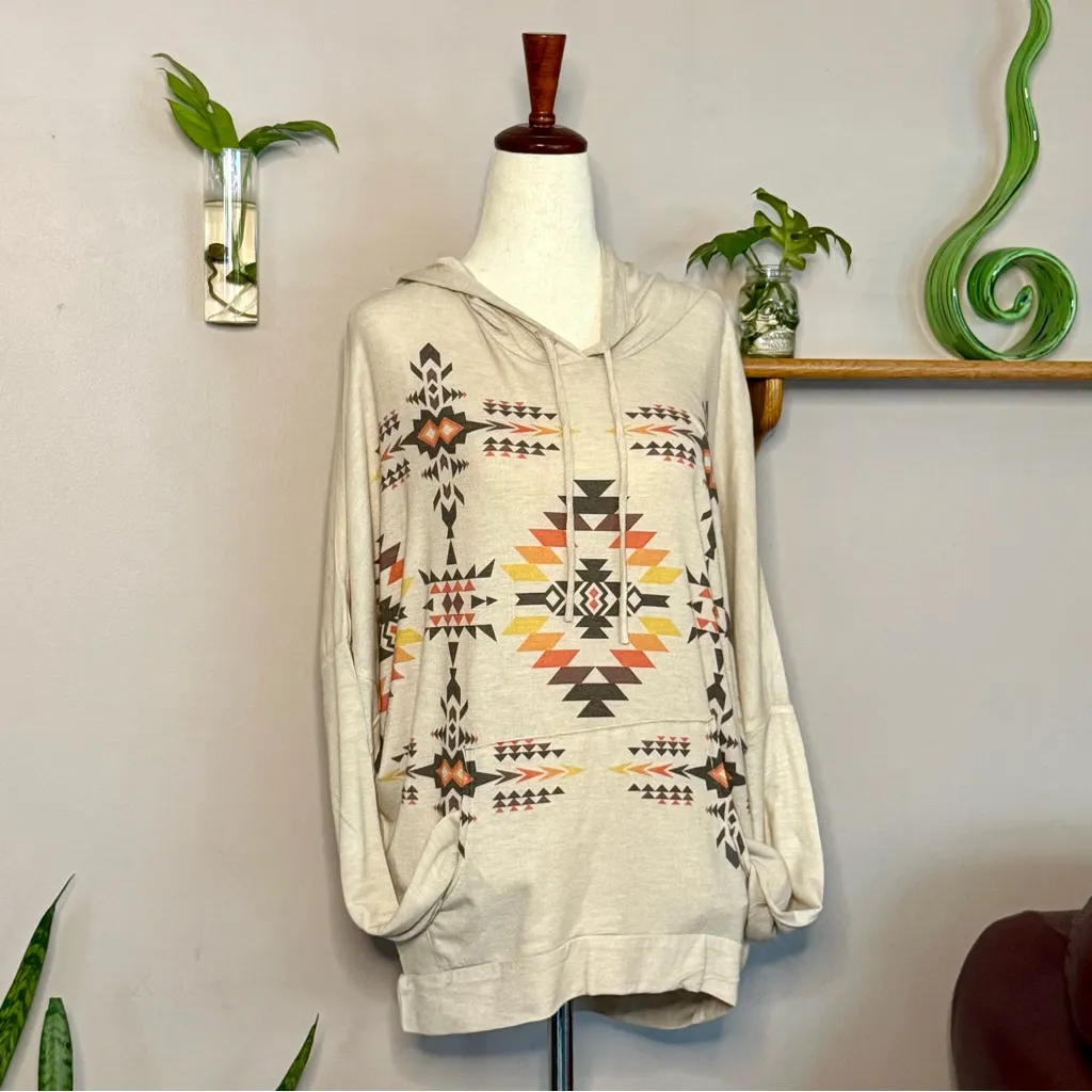 Phil Love Super Soft Hooded Sweater Blouse – Women’s Size Small - Image 3