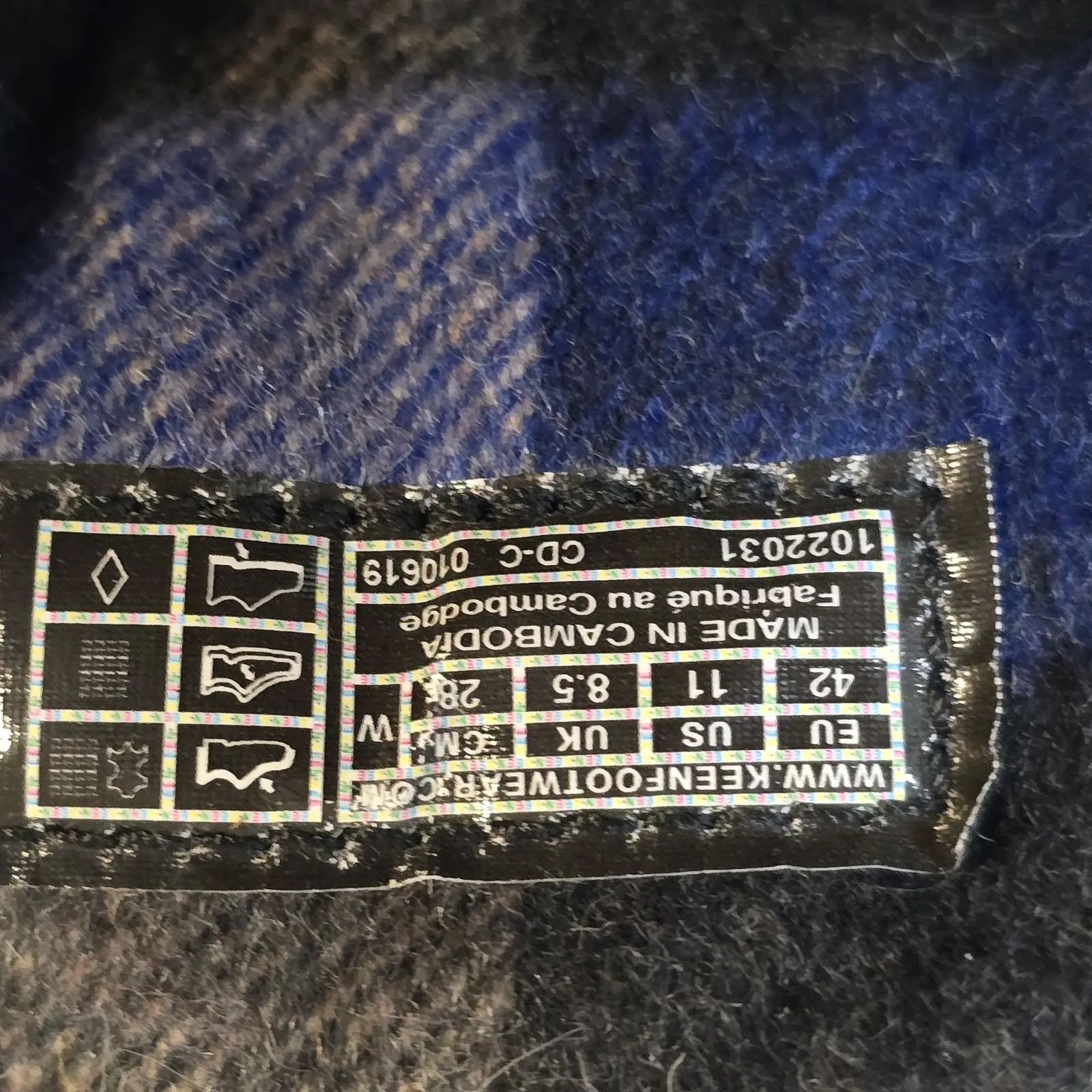 Keen Elena Hiking Boots Hightop Sneaker Plaid Womens Sz 11 Warm Comfortable - Image 8