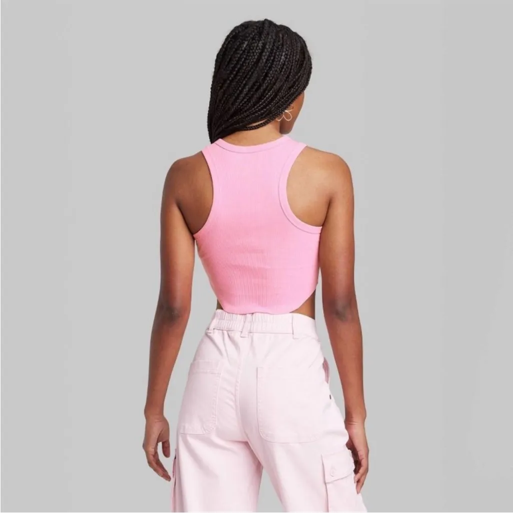 Wild Fable Pink Tiny Tank Size Medium - Image 3