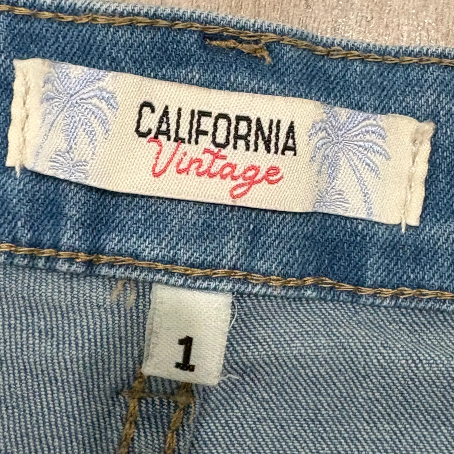 Blue Denim Women Shorts Size 1 - Image 5