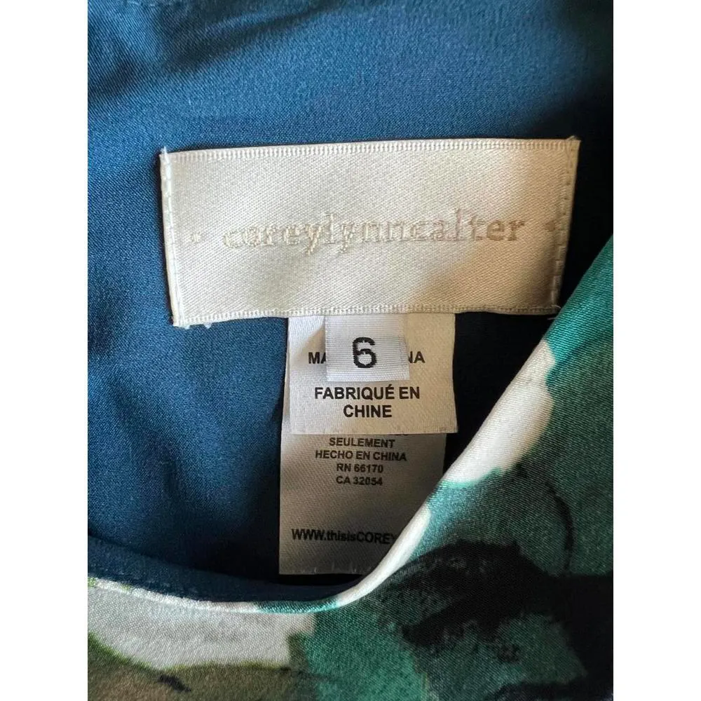 Corey Lynn Calter for Anthropology Floral Knee Length Dress - Image 3