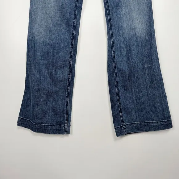 Ariat Southwestern Rodeo Bootcut Mid-Rise Darkwash Women's Jeans Size 29 Long - Image 2