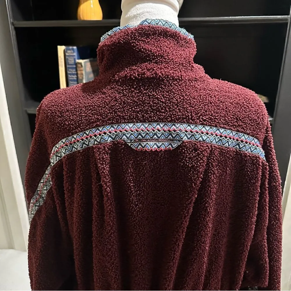 Urban Outfitters Burgundy Oversized Onesie Size Medium RARE ITEM - Image 11