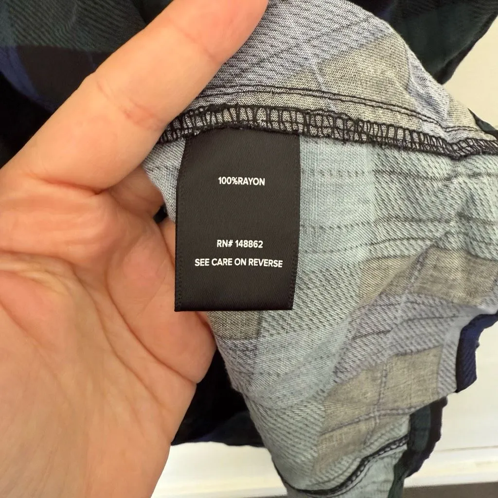 Torrid Women’s 3X Plaid Twill Trench Coat No Belt New - Image 3