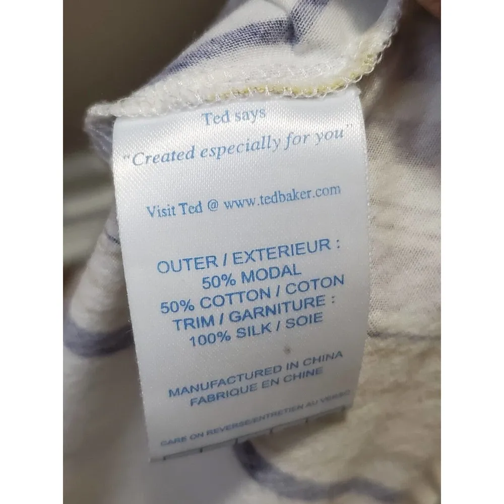 Ted Baker Women's Multicolor Cotton Sleeveless Round Neck Pullover Top Shirt 4 - Image 10