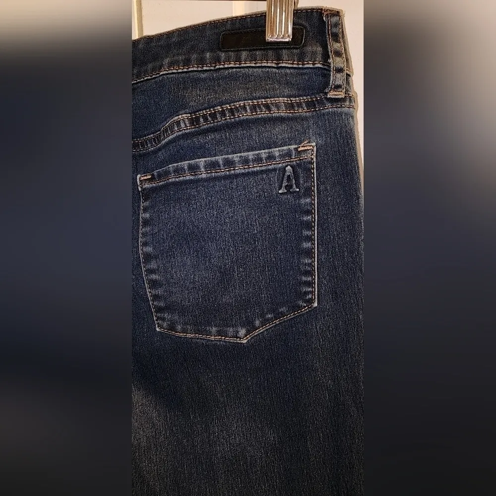 articles of society zipper ankle low rise blue skinny jeans  26 - Image 10