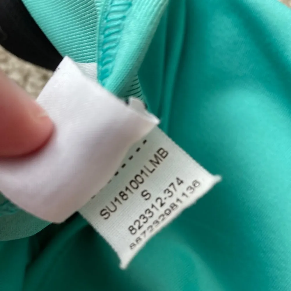 Nike Pro Dri-FIT Swoosh Medium Support Padded Sports Bra Small Green Like New - Image 5