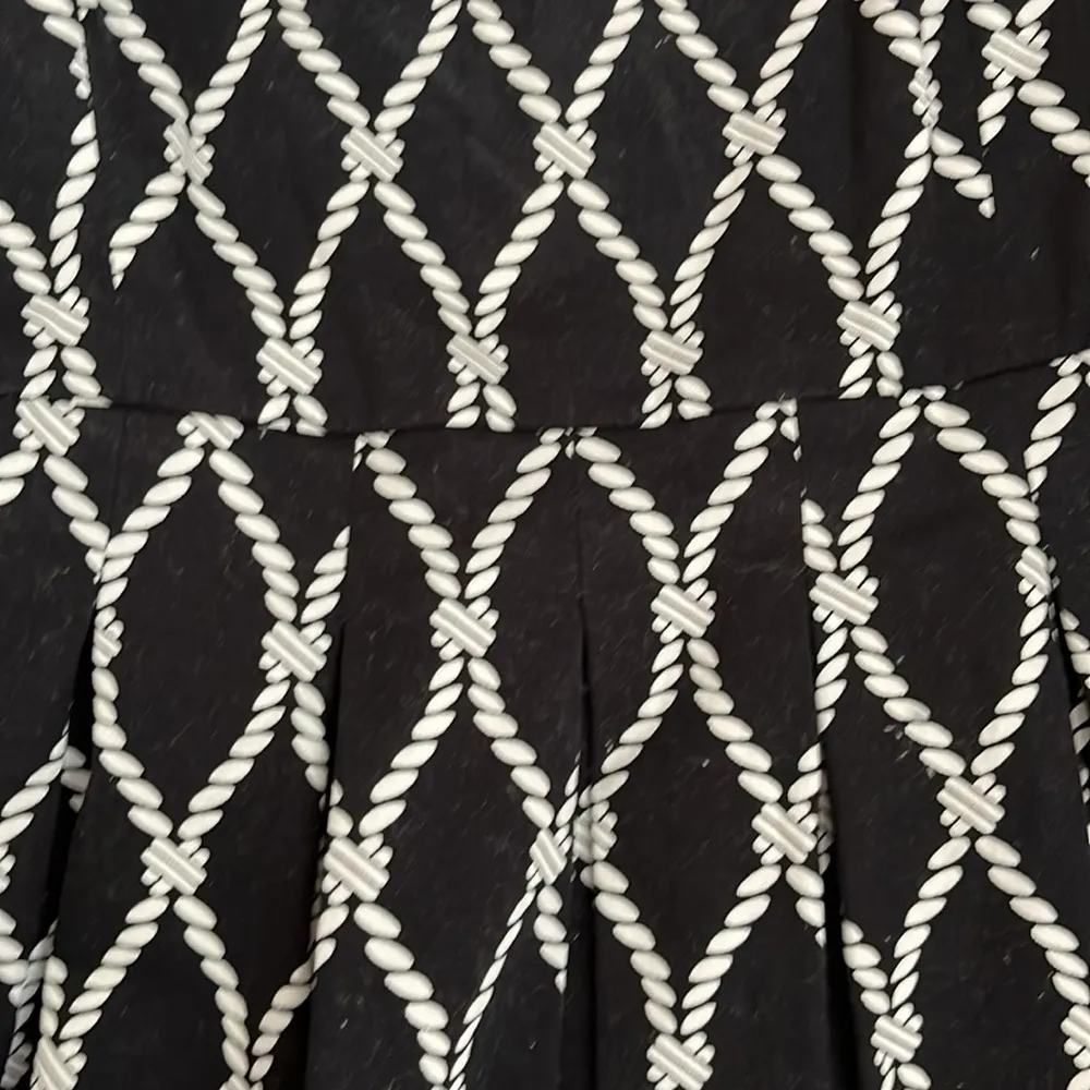 Banana Republic Nautical Rope Motif Fit & Flare Dress - Image 10