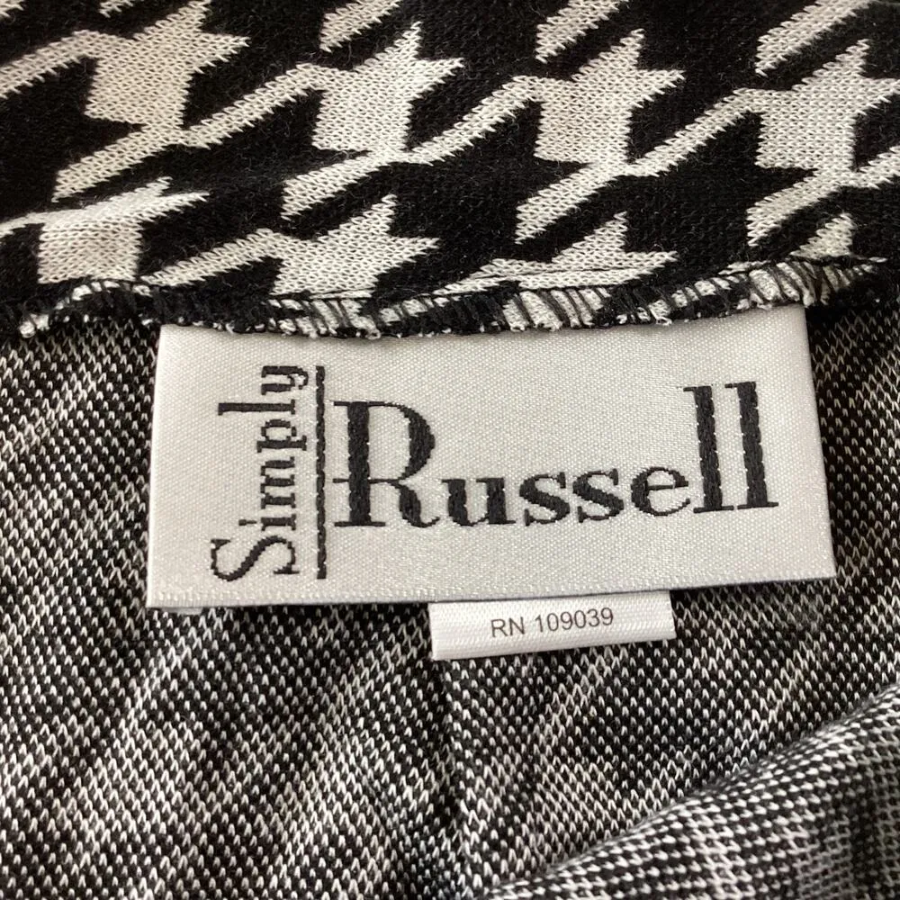 Simply Russell Suit Skirt + Scarf Set Black Size 8 - Image 5