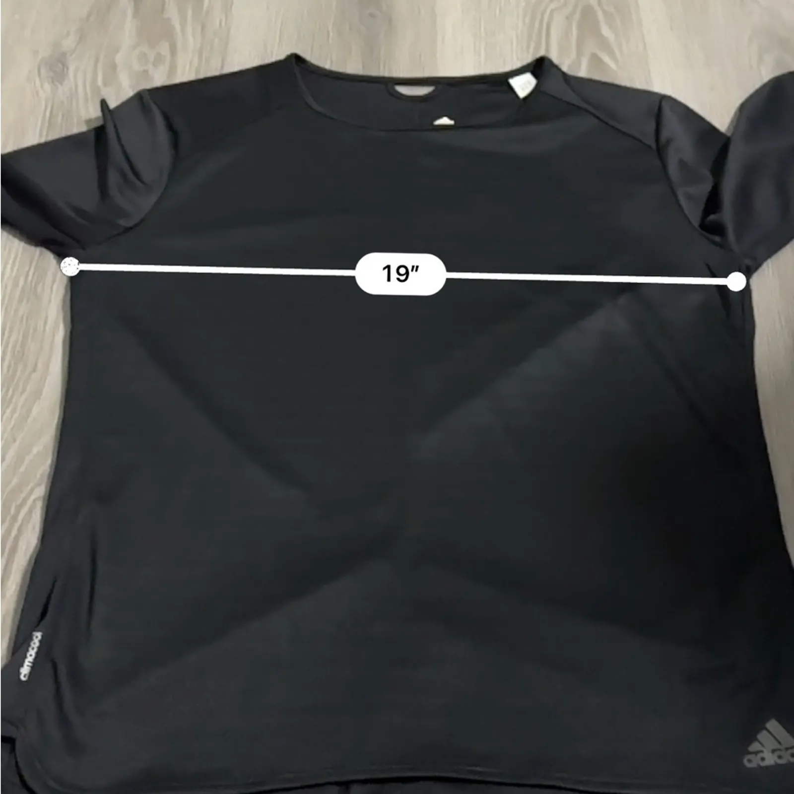 Adidas Black RS LS Long Sleeve Activewear Tee‎ Size L - Image 7