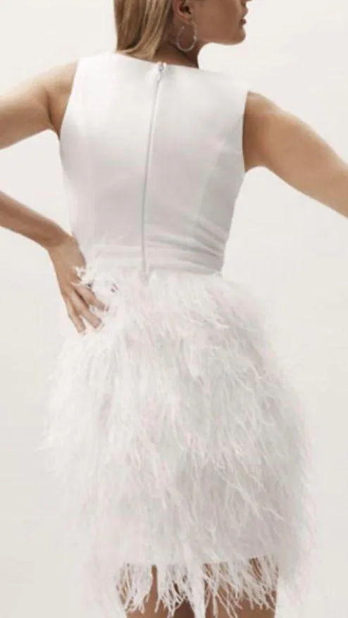 BHLDN Anthem Feather Dress - Image 2