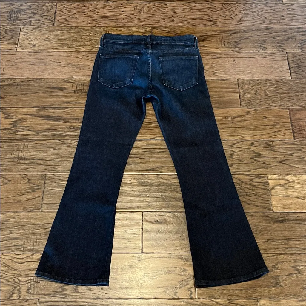 Frame Denim Le Crop Mini Boot Mid Rise Size 27 - Image 2