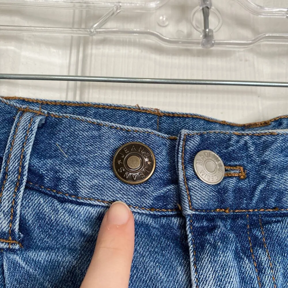 MADEWELL Baggy Tapered Jeans in Jewell Wash Light Size 23 Barrel 2021 - Image 5