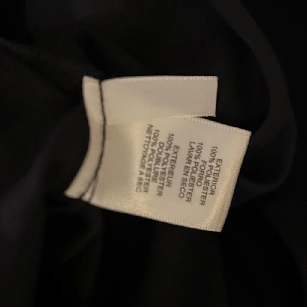 Eliza J Size 10 Black Ribbon Belted Jumper - Image 13