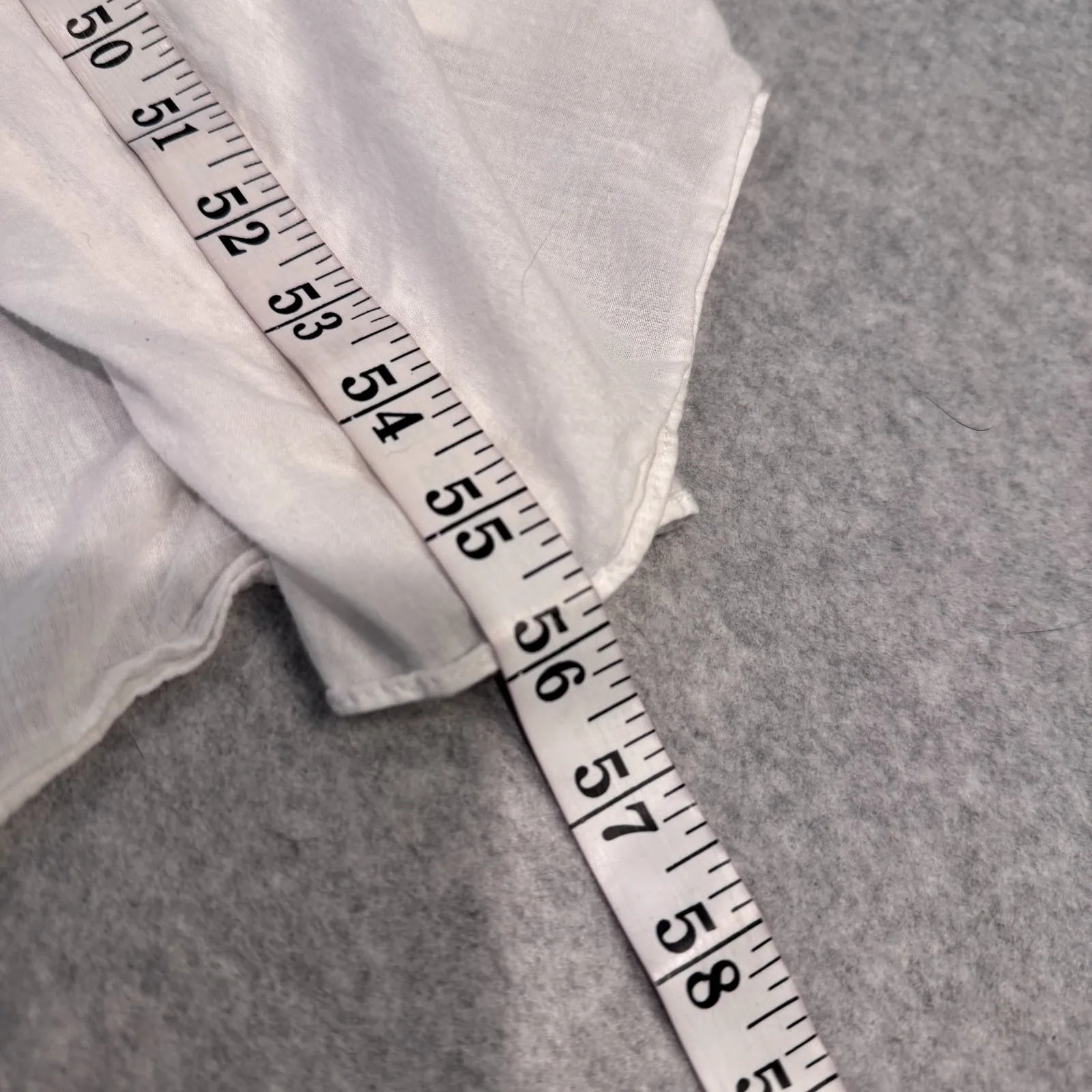 Anthropologie Fleurette Slip Dress Small White Cotton Lace Trim Country Romantic - Image 13