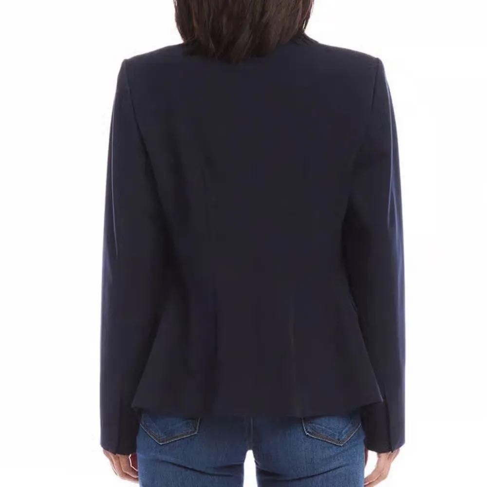 Karen Kane navy blue jacket with brass buttons. Size Medium. NWT. - Image 2