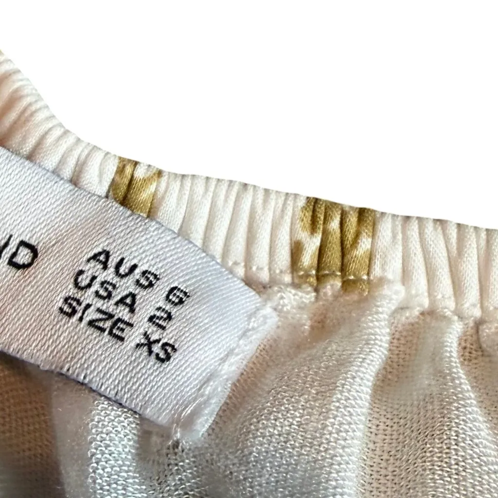 Faithfull the Brand Viola Mini Floral Puff Sleeve Dress Cairo Bohemian Size 2 - Image 13