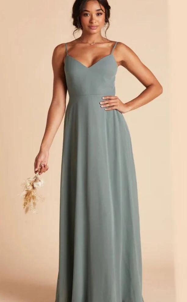 Birdy Grey Devin Convertible Maxi Dress in Seaglass Size: M - Image 3